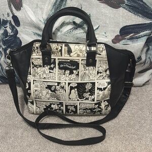 Disney Loungefly Alice in Wonderland Comic Strip Satchel Handbag